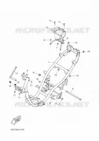 CADRE pour Yamaha YQ50L de 2009