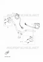 COMMODO / LEVIER pour Yamaha YQ50L de 2009