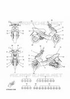 EMBLEME pour Yamaha YQ50L de 2009