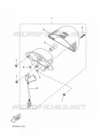 FEU ARRIERE pour Yamaha YQ50L de 2009