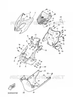 PROTEGE JAMBES pour Yamaha YQ50L de 2009