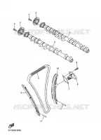 ARBRE A CAMES / CHAINE DE DISTRIBUTION pour Yamaha FZ1SA de 2009