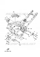 CADRE pour Yamaha YBR250 de 2009