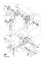 POMPE A EAU / DURITES pour Yamaha FZ1S de 2009