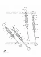 SOUPAPE pour Yamaha XJ6N de 2009