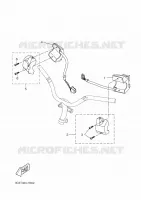 COMMODO / LEVIER pour Yamaha YQ50 de 2009