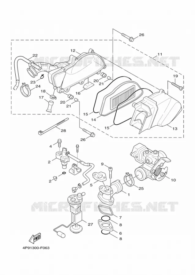 ADMISSION Yamaha SCOOTER 125 2009 FLAME X  XC125 FLAME X
