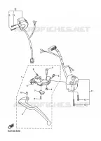 COMMODO / LEVIER pour Yamaha FZ1 FAZER ABS de 2010