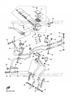 MAITRE CYLINDRE DE FREIN AVANT pour Yamaha FZ1 FAZER ABS de 2010