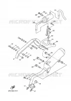 ECHAPPEMENT pour Yamaha CYGNUS X de 2010