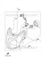 PHARE  pour Yamaha CYGNUS X de 2010