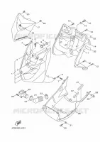 PROTEGE JAMBES pour Yamaha CYGNUS X de 2010