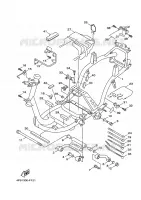 CADRE pour Yamaha CYGNUS X de 2010