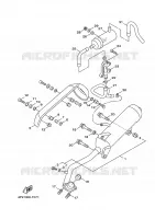 ECHAPPEMENT pour Yamaha CYGNUS X de 2010