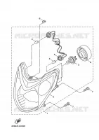 PHARE  pour Yamaha CYGNUS X de 2010
