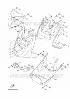 PROTEGE JAMBES pour Yamaha CYGNUS X de 2010