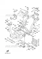 CADRE pour Yamaha CYGNUS X de 2010