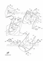 PROTEGE JAMBES pour Yamaha CYGNUS X de 2010