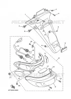 FEU ARRIERE pour Yamaha XC125E de 2010
