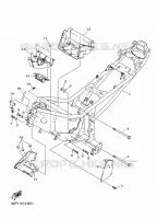 CADRE pour Yamaha XJ6 DIVERSION F ABS de 2010