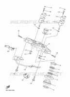 DIRECTION pour Yamaha XJ6 DIVERSION F ABS de 2010