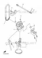 POMPE A HUILE pour Yamaha XJ6 DIVERSION F ABS de 2010