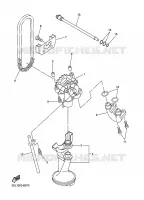 POMPE A HUILE pour Yamaha XJ6 DIVERSION F ABS de 2010