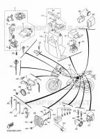 PARTIE ELECTRIQUE 2 pour Yamaha XJ6 DIVERSION F ABS de 2010