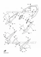 COUVERCLE LATERAL pour Yamaha XJ6 N de 2010