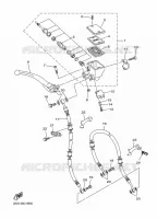 MAITRE CYLINDRE DE FREIN AVANT pour Yamaha XJ6 DIVERSION de 2010