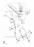 MAITRE CYLINDRE DE FREIN AVANT pour Yamaha XJ6 DIVERSION de 2010