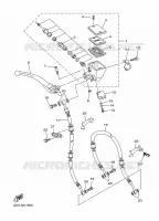 MAITRE CYLINDRE DE FREIN AVANT pour Yamaha XJ6 DIVERSION de 2010