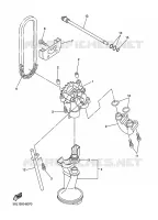 POMPE A HUILE pour Yamaha XJ6 DIVERSION de 2010