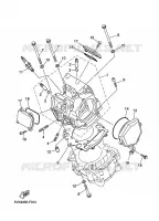 CULASSE pour Yamaha TENERE 660 de 2010