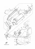 ECHAPPEMENT pour Yamaha MAJESTY 400 de 2010