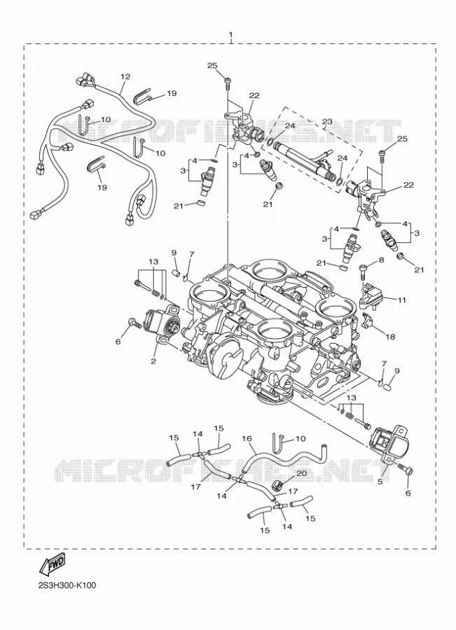 ADMISSION 2 Yamaha MOTO 1700 2011 VMAX  VMX17
