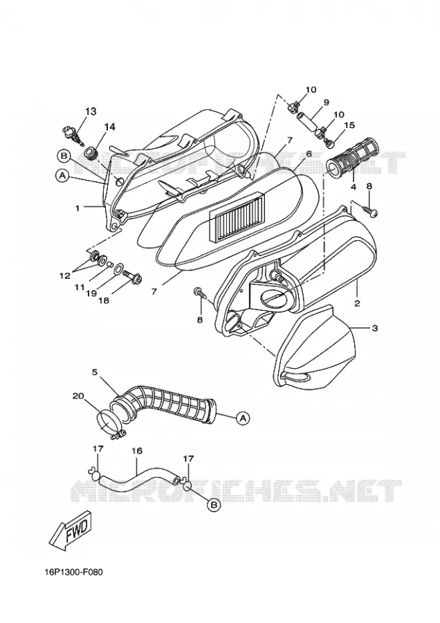 ADMISSION Yamaha SCOOTER 125 2011 XCITY  VP125 XCITY
