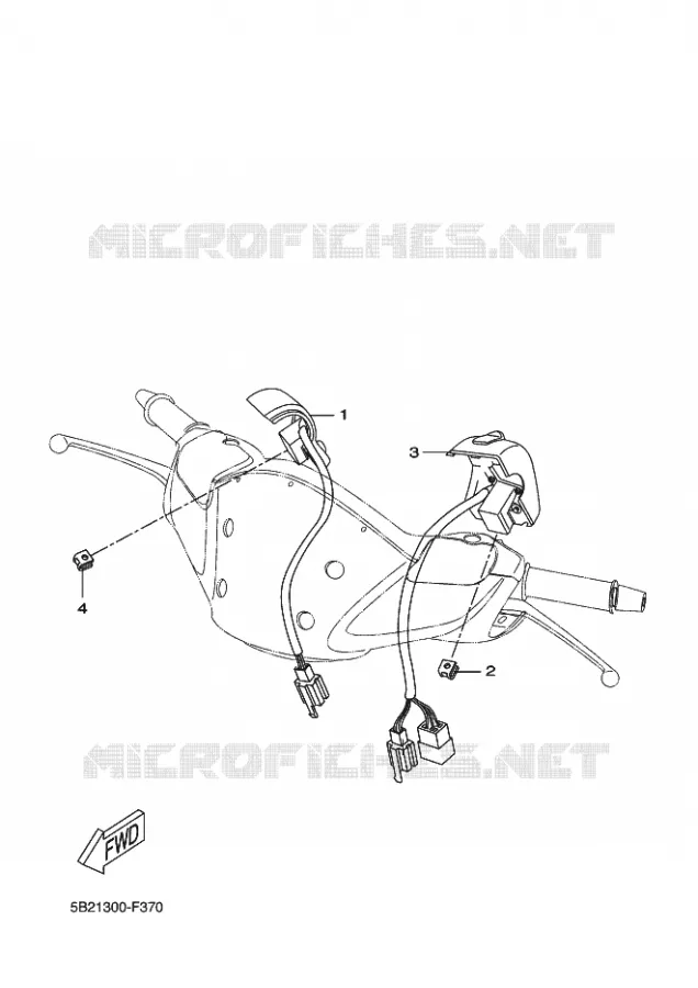 COMMODO / LEVIER Yamaha SCOOTER 250 2011 XCITY  VP250 XCITY