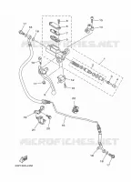 MAITRE CYLINDRE D'EMBRAYAGE pour Yamaha XT1200Z de 2011