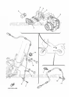 PARTIE ELECTRIQUE 3 pour Yamaha XT1200Z de 2011