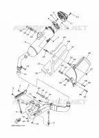 ECHAPPEMENT pour Yamaha XT1200Z de 2011
