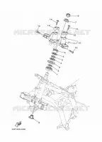 DIRECTION pour Yamaha XT1200Z de 2011