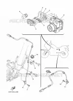 PARTIE ELECTRIQUE 3 pour Yamaha XT1200Z de 2011