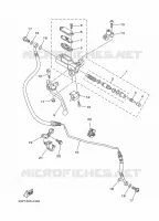 MAITRE CYLINDRE D'EMBRAYAGE pour Yamaha XT1200Z de 2011