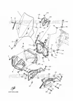 PARE BRISE pour Yamaha XT1200Z de 2011