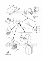 PARTIE ELECTRIQUE 2 pour Yamaha XT1200Z de 2011