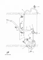 VASE D'EXPANSION pour Yamaha XT1200Z de 2011