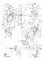 COUVERCLE LATERAL pour Yamaha XVS1300A de 2011