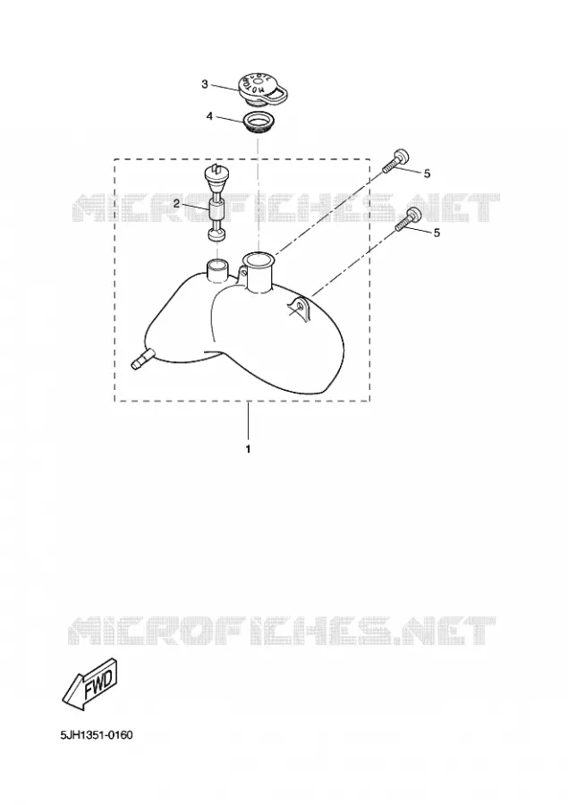 RESERVOIR D'HUILE Yamaha SCOOTER 50 2011 SLIDER STUNT  EW50N SLIDER