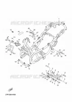 CADRE pour Yamaha YP125R de 2011